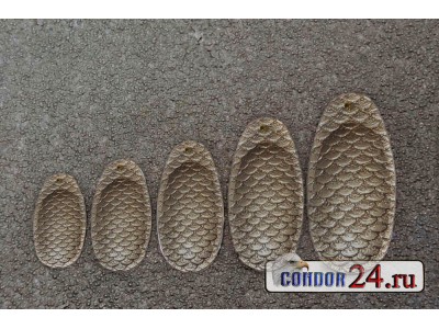 Лепесток для блесны CR Fiber, цвет 010